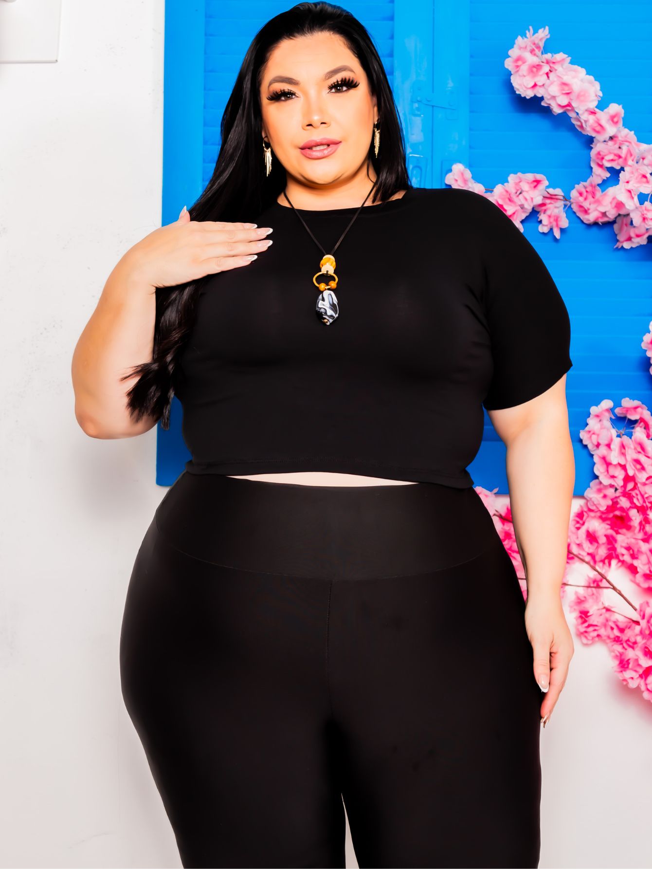 Blusinha Cropped T Shirt Plus Size Casual - bombys